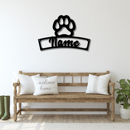 Custom Pet Name Sign