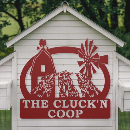 Chicken Coop Sign